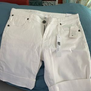 Kut from the kloth Nordstrom white jean shorts
